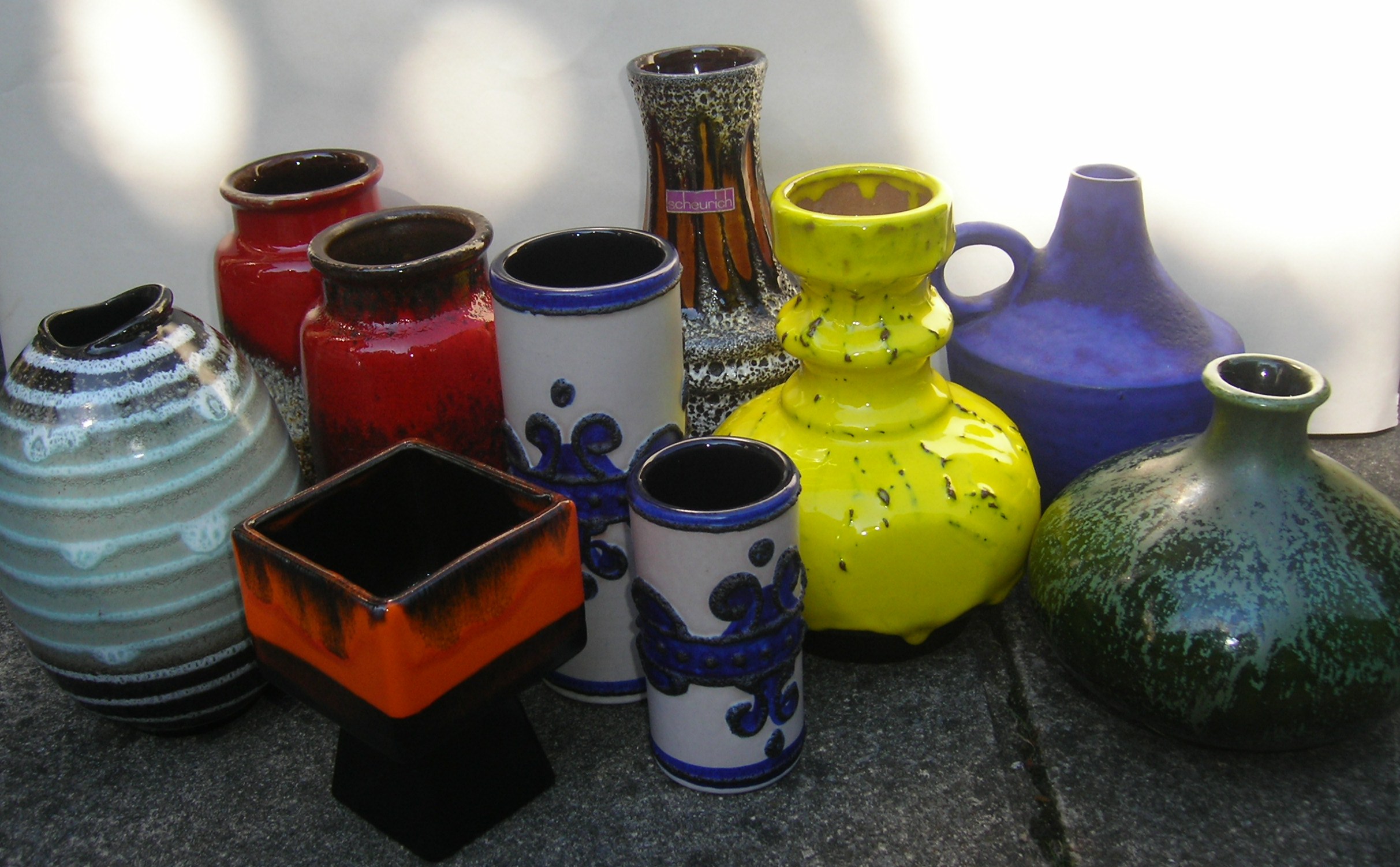 Fat Lava Vases for Sale Sceurich Roth eBay U Keramik Hoy Carstens